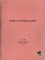 Mathematics for National Development
